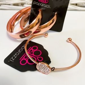 Copper Jewelry Set Paparazzi